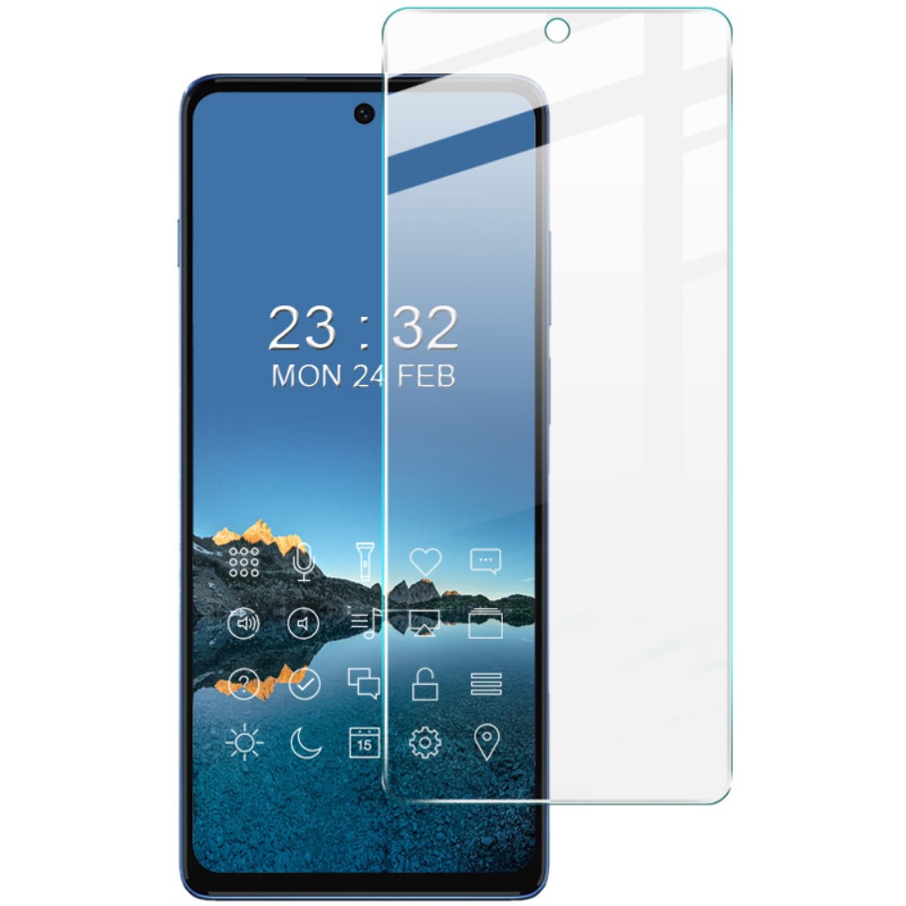 IMAK IMAK Motorola Moto G200 Skärmskydd Härdat Glas
