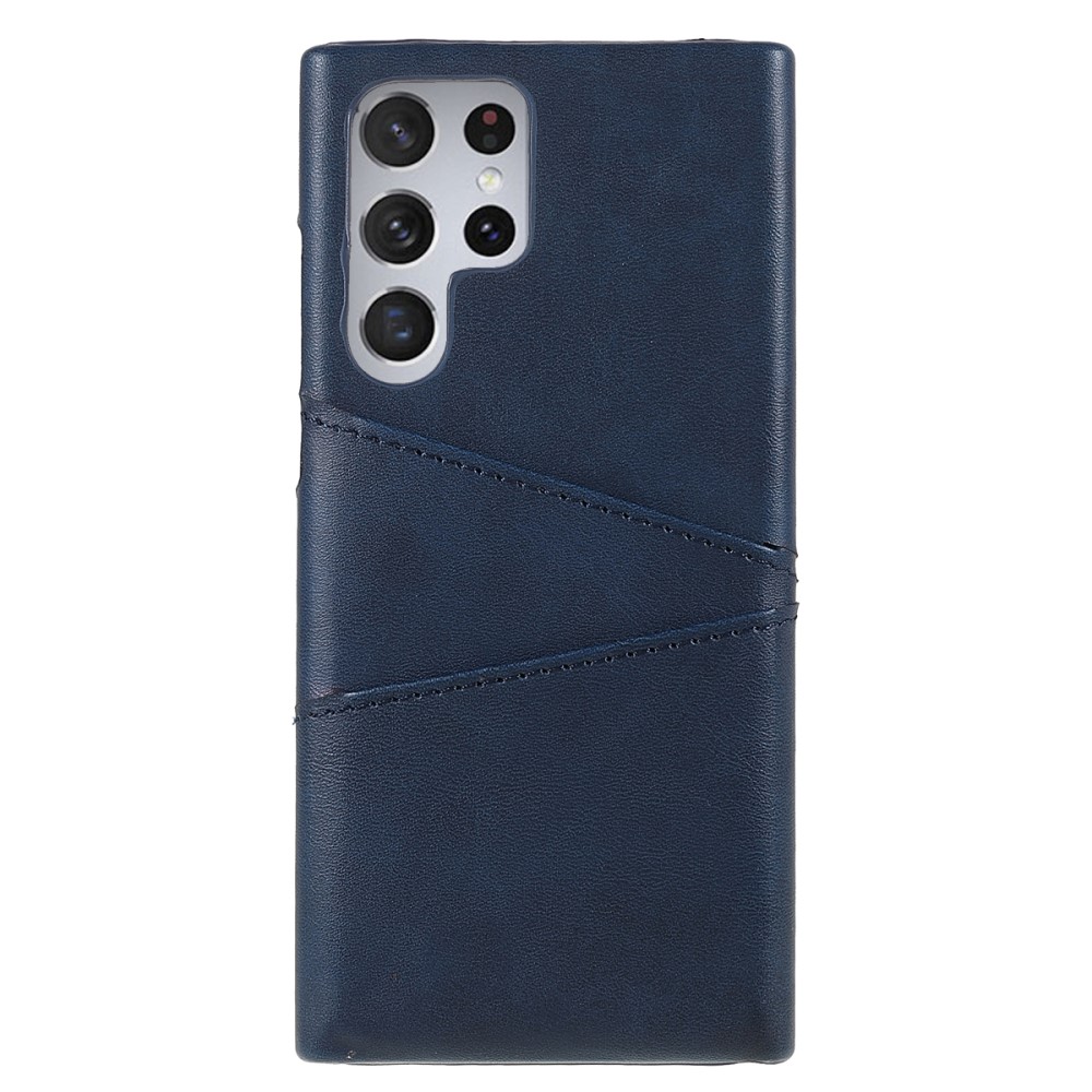  Samsung Galaxy S22 Ultra Skal Med Kortfack Blå