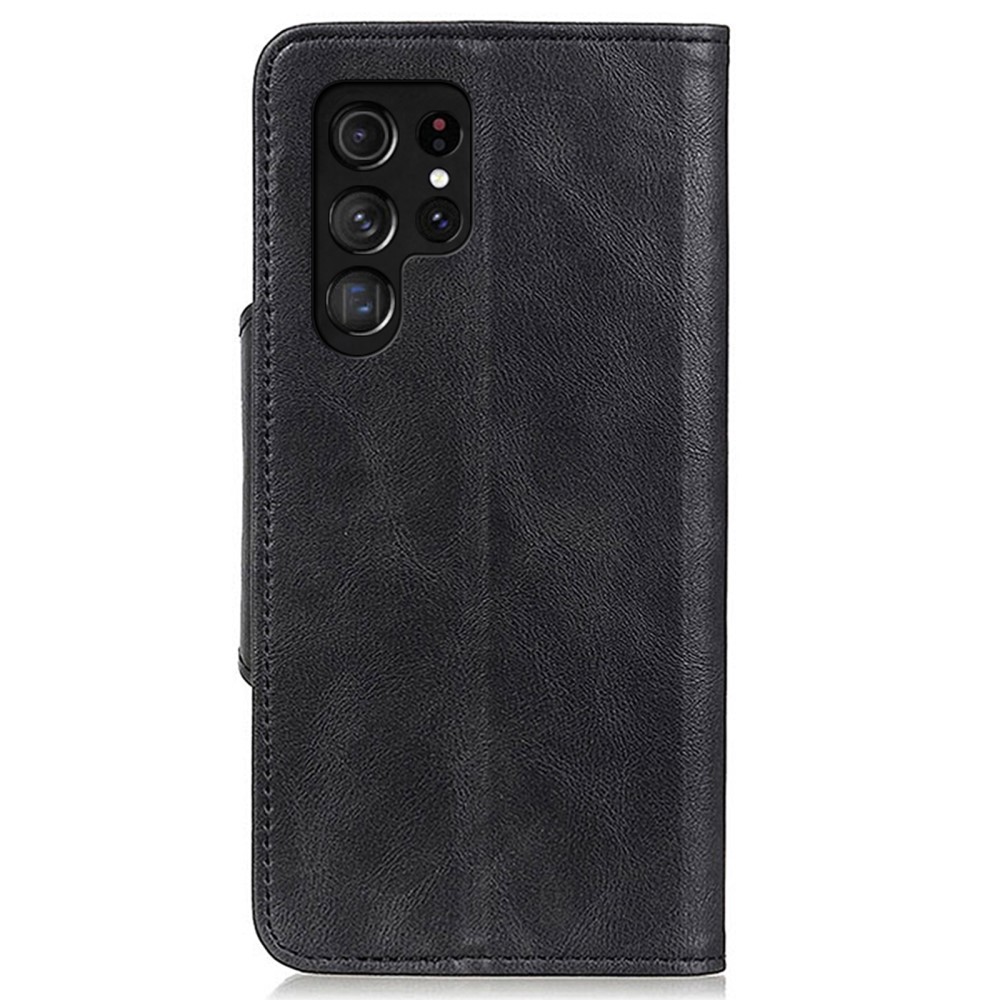  Samsung Galaxy S22 Ultra Fodral Magnetisk Mässing Svart
