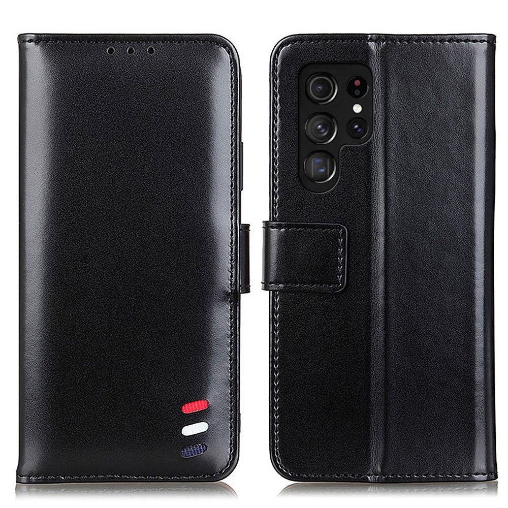  Samsung Galaxy S22 Ultra Fodral Tri-Color Svart