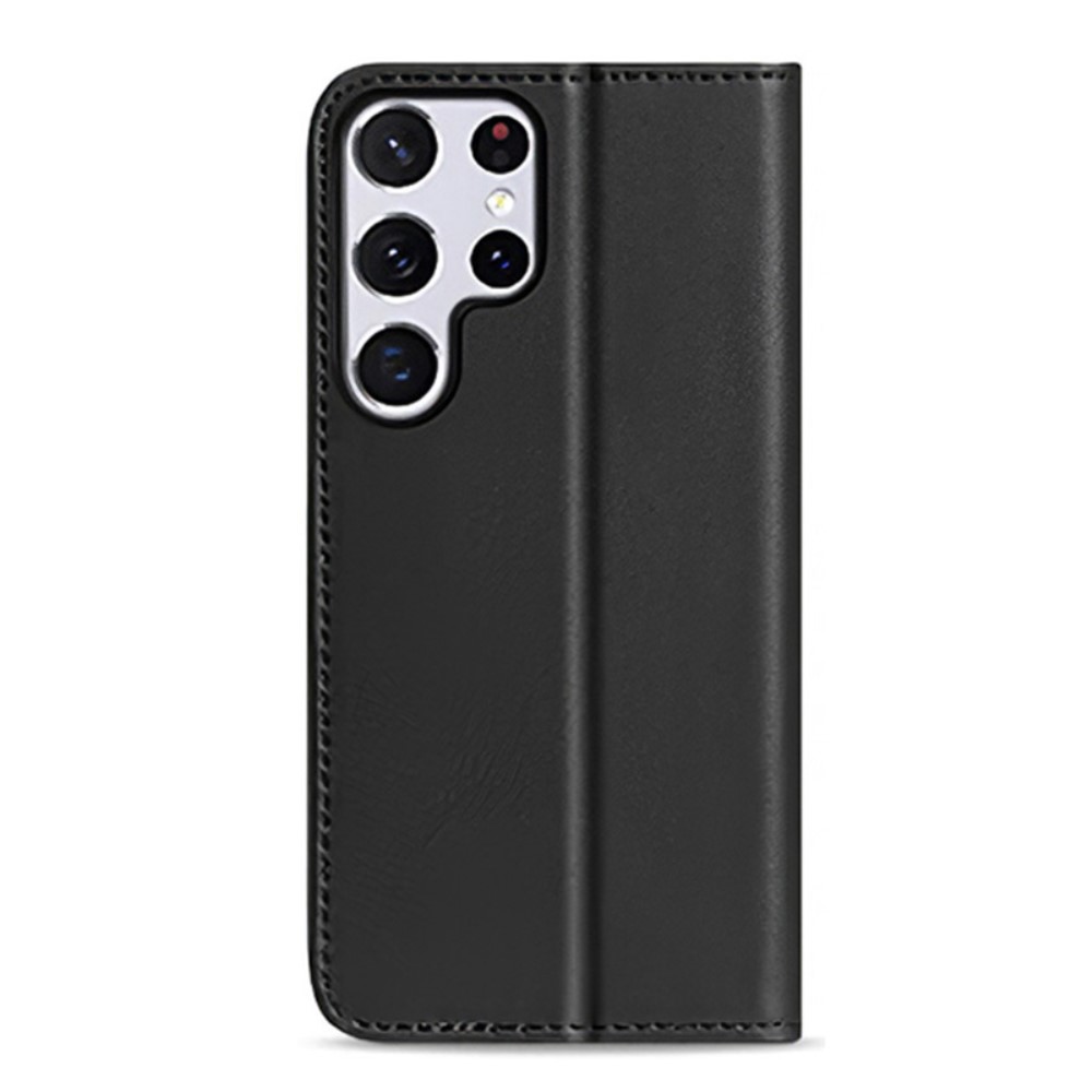 DUX DUCIS DUX DUCIS Samsung Galaxy S22 Ultra Fodral HIVO Äkta Läder Svart