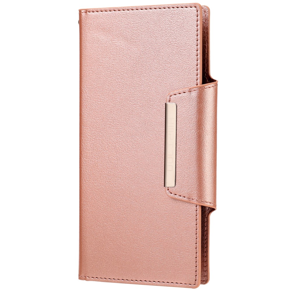  Samsung Galaxy S22 Ultra Fodral 2in1 Läder Roséguld