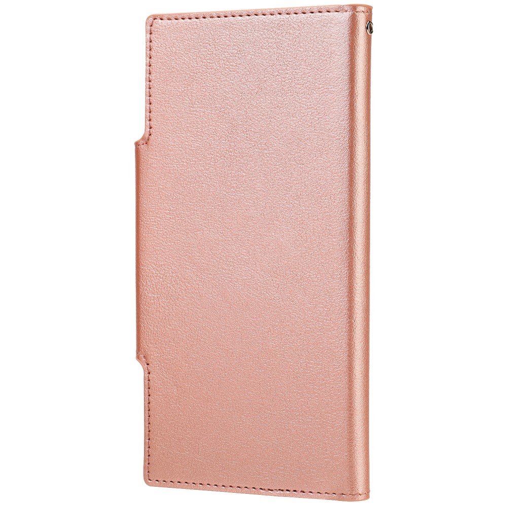  Samsung Galaxy S22 Ultra Fodral 2in1 Läder Roséguld