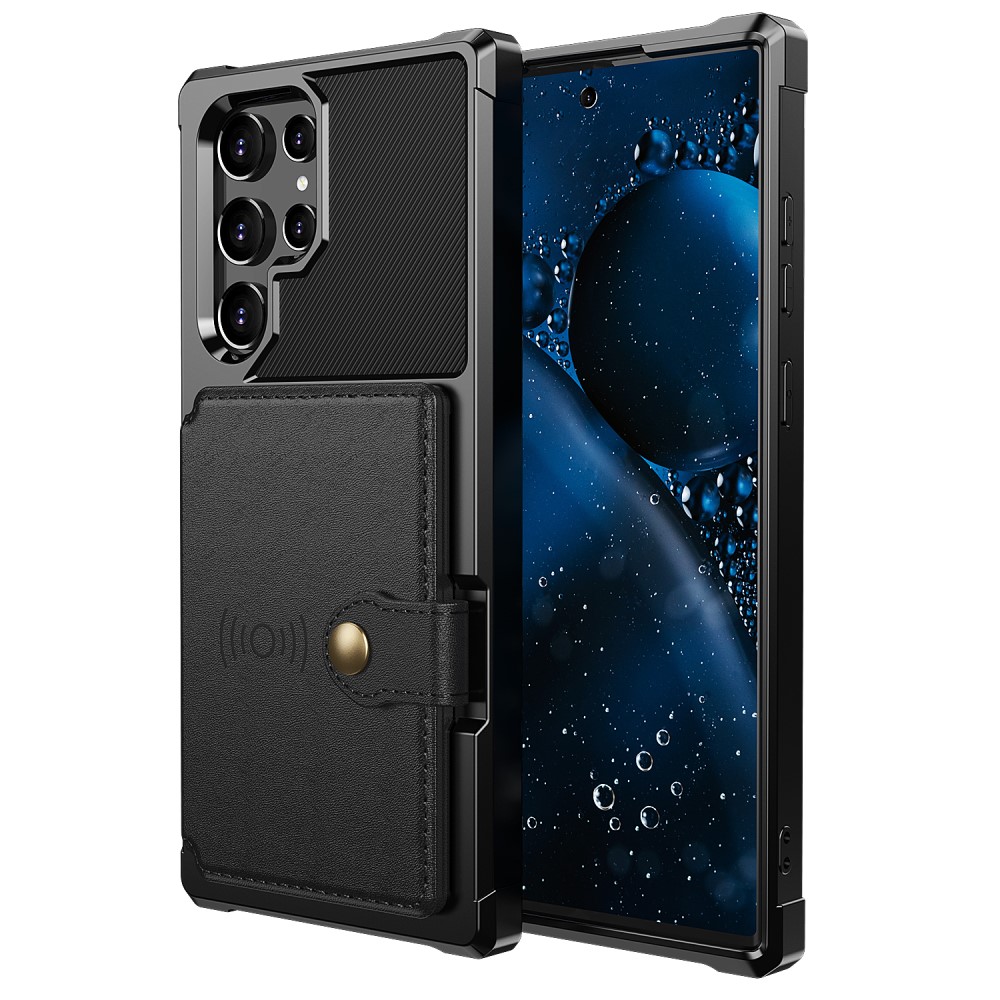  Samsung Galaxy S22 Ultra Skal Med Magnetisk Plånbo