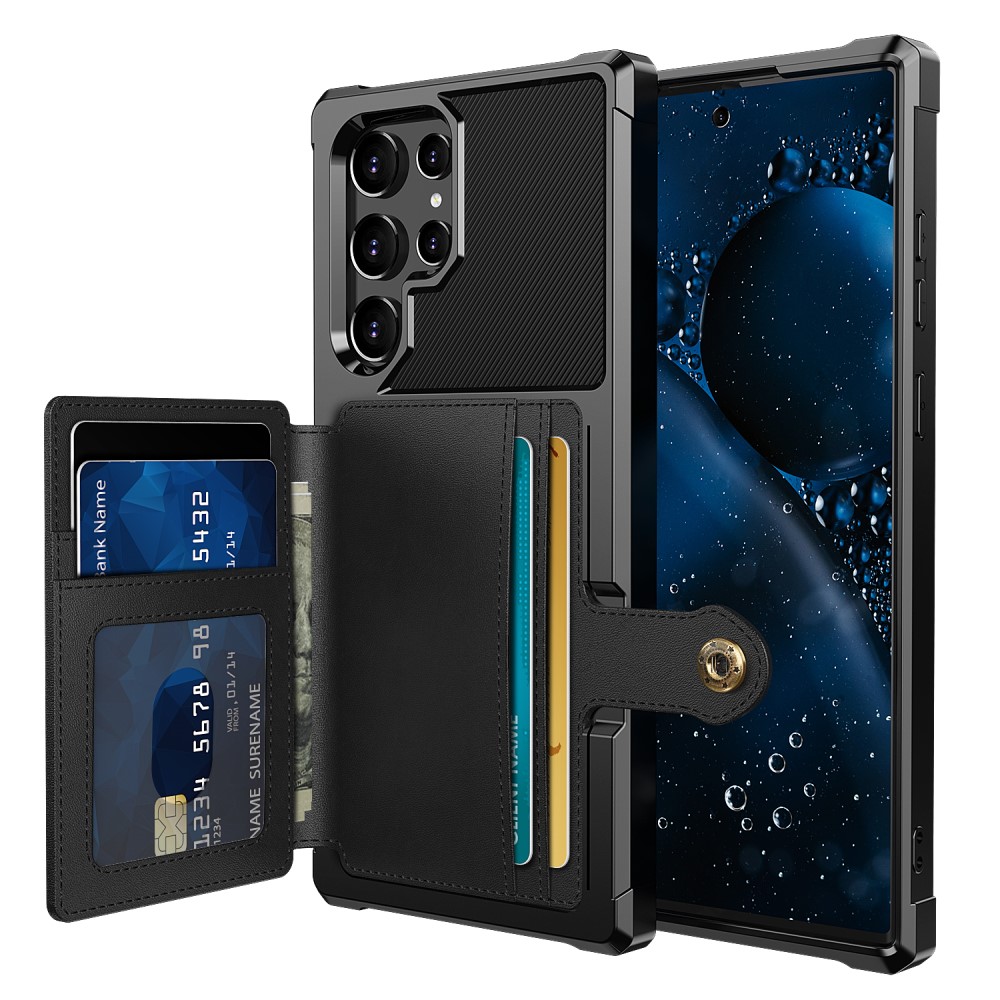 Samsung Galaxy S22 Ultra Skal Med Magnetisk Plånbo