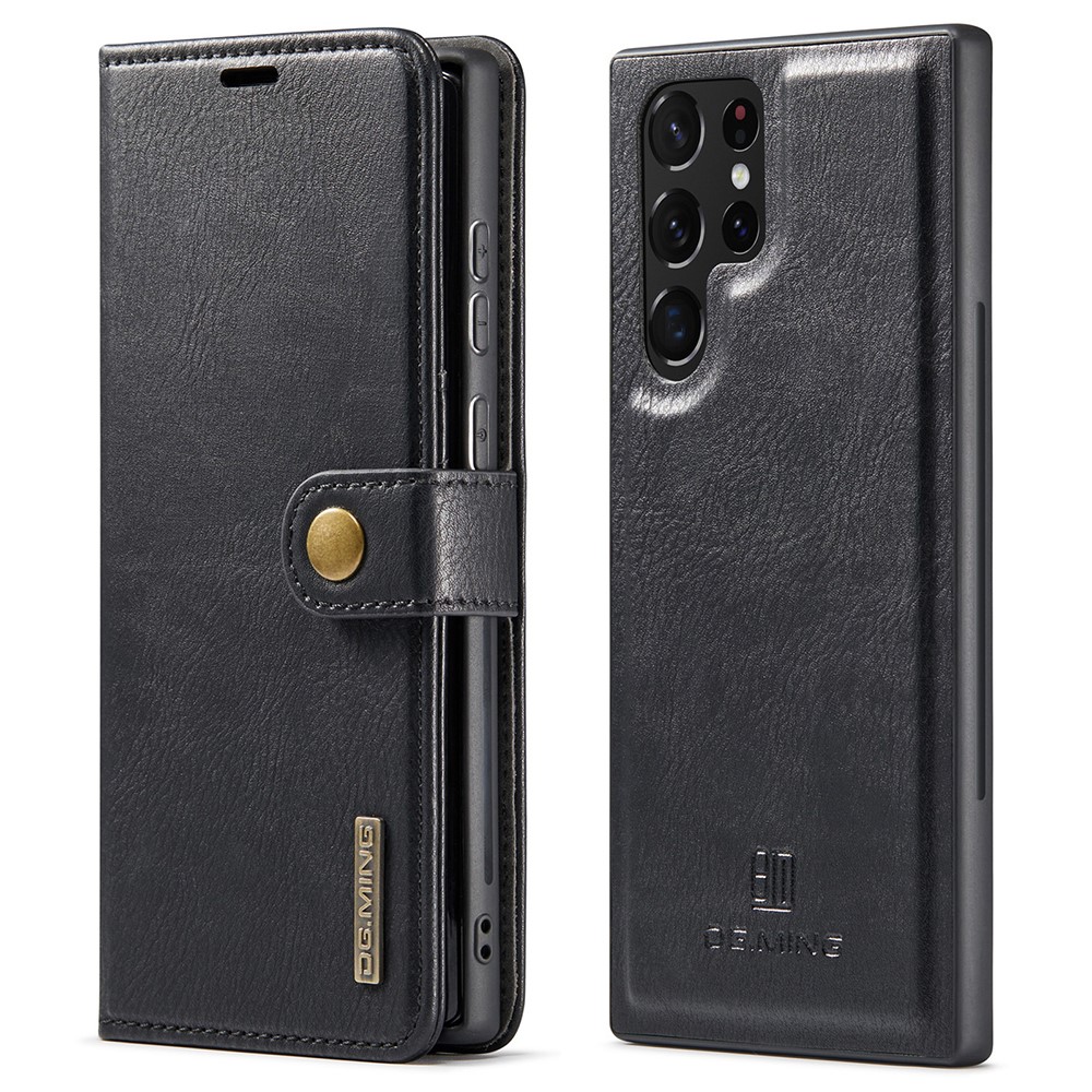 DG.MING DG.MING Samsung Galaxy S22 Ultra 2in1 Magnet Fodral / Skal Svart