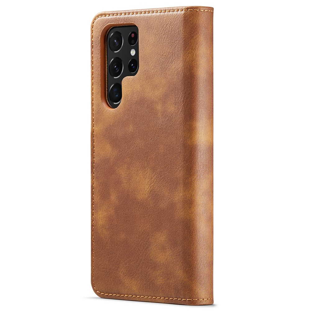 DG.MING DG.MING Samsung Galaxy S22 Ultra 2in1 Magnet Fodral / Skal Brun