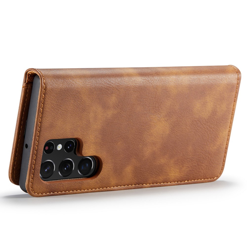 DG.MING DG.MING Samsung Galaxy S22 Ultra 2in1 Magnet Fodral / Skal Brun