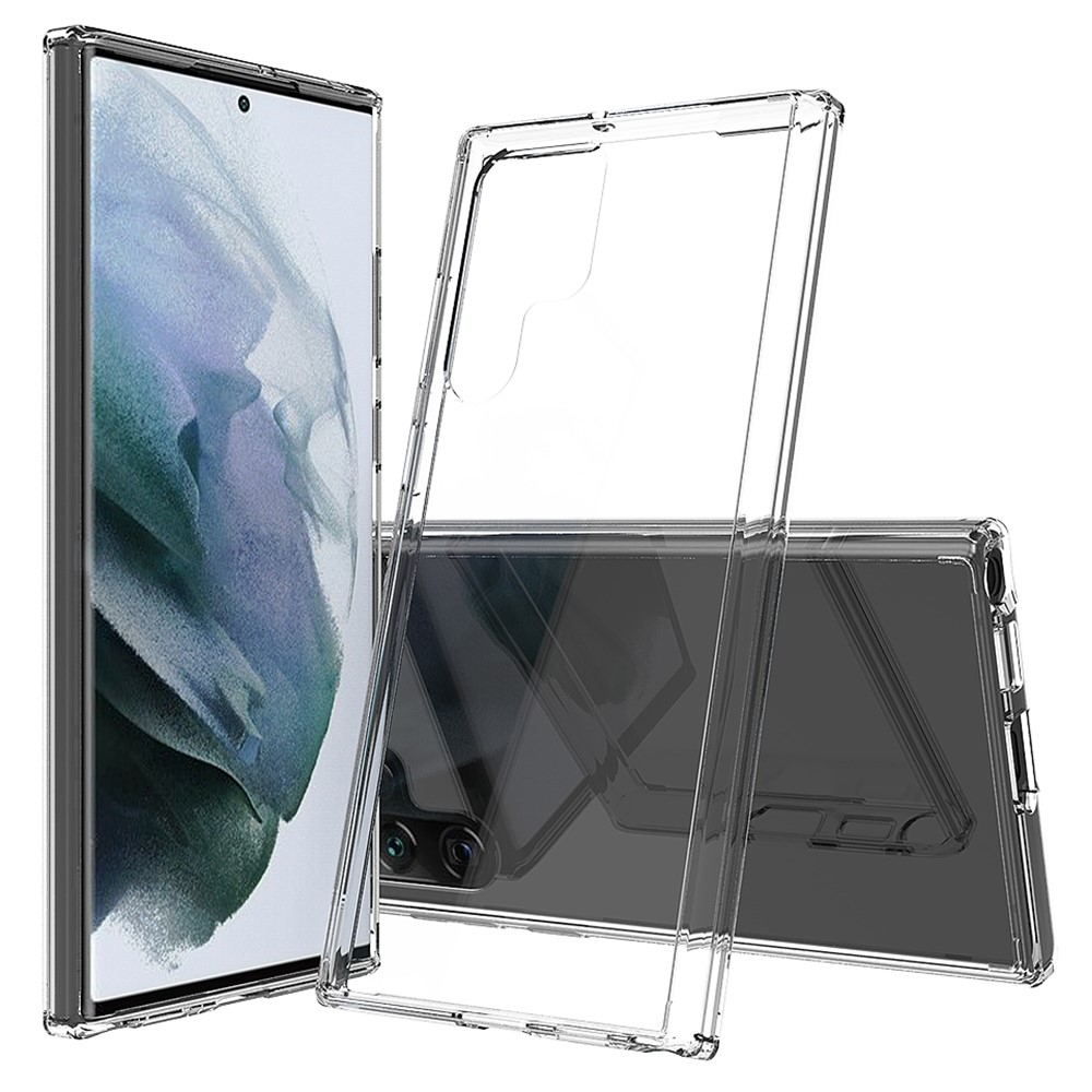  Samsung Galaxy S22 Ultra Skal Akryl/TPU Hybrid Transparent