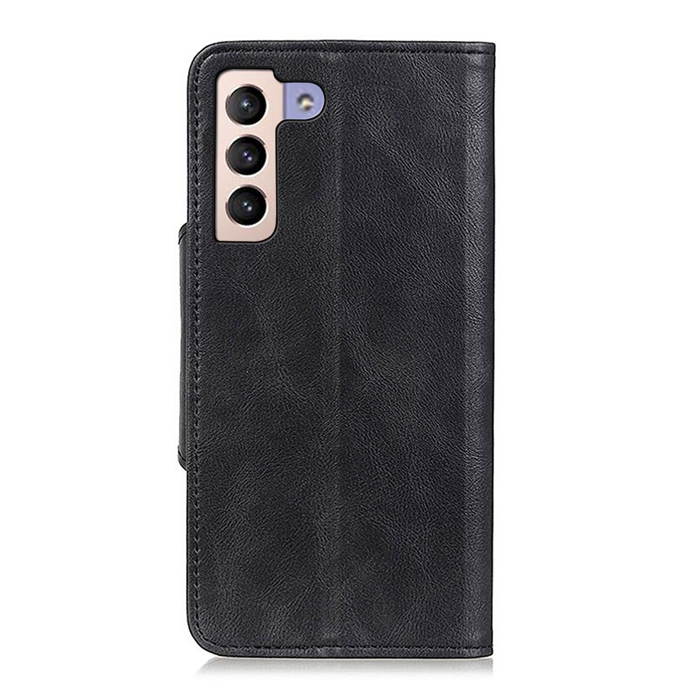  Samsung Galaxy S22 Plus Fodral Magnetisk Mässing Svartc