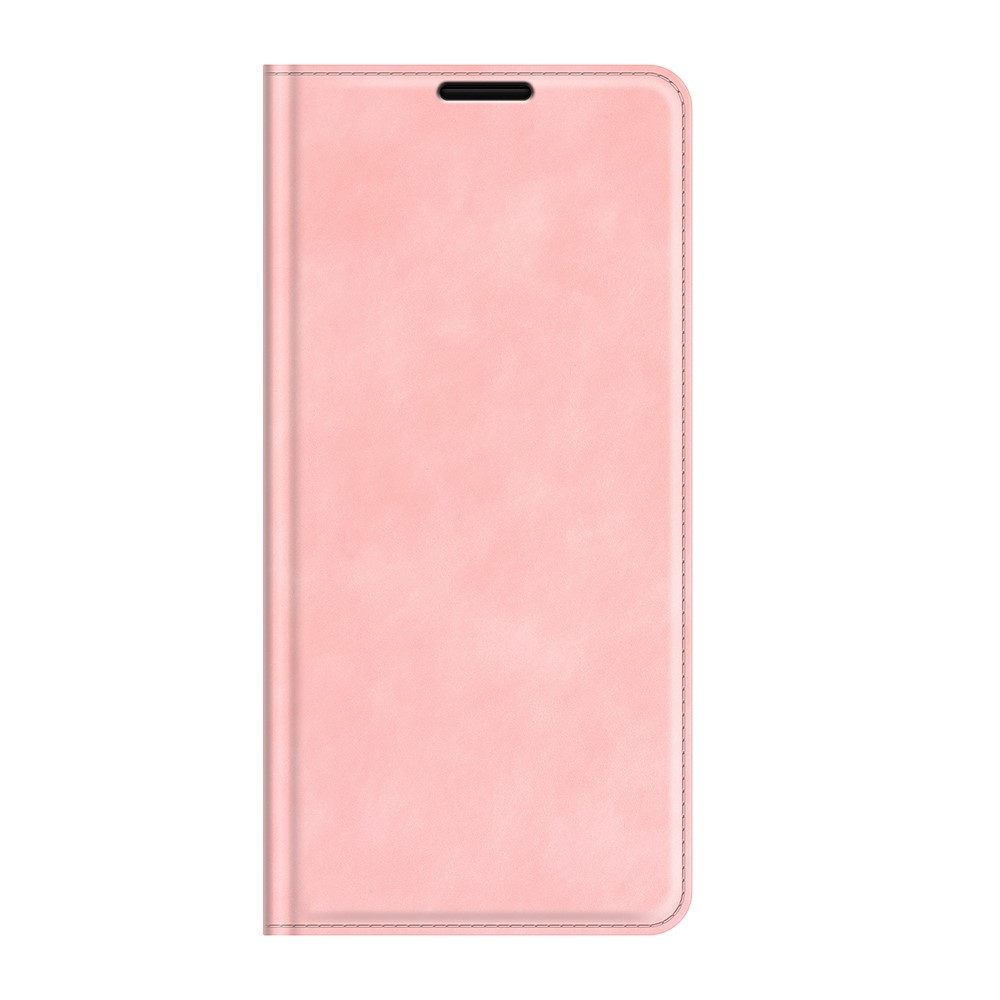 Samsung Galaxy S22 Plus Fodral Flip Silkeslent Ljus Rosa