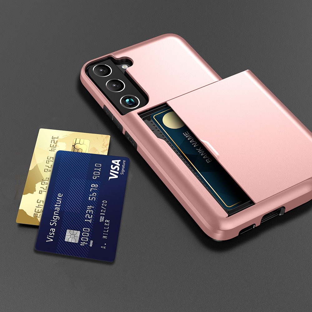  Samsung Galaxy S22 Plus Skal Hybrid Med Kortfack L
