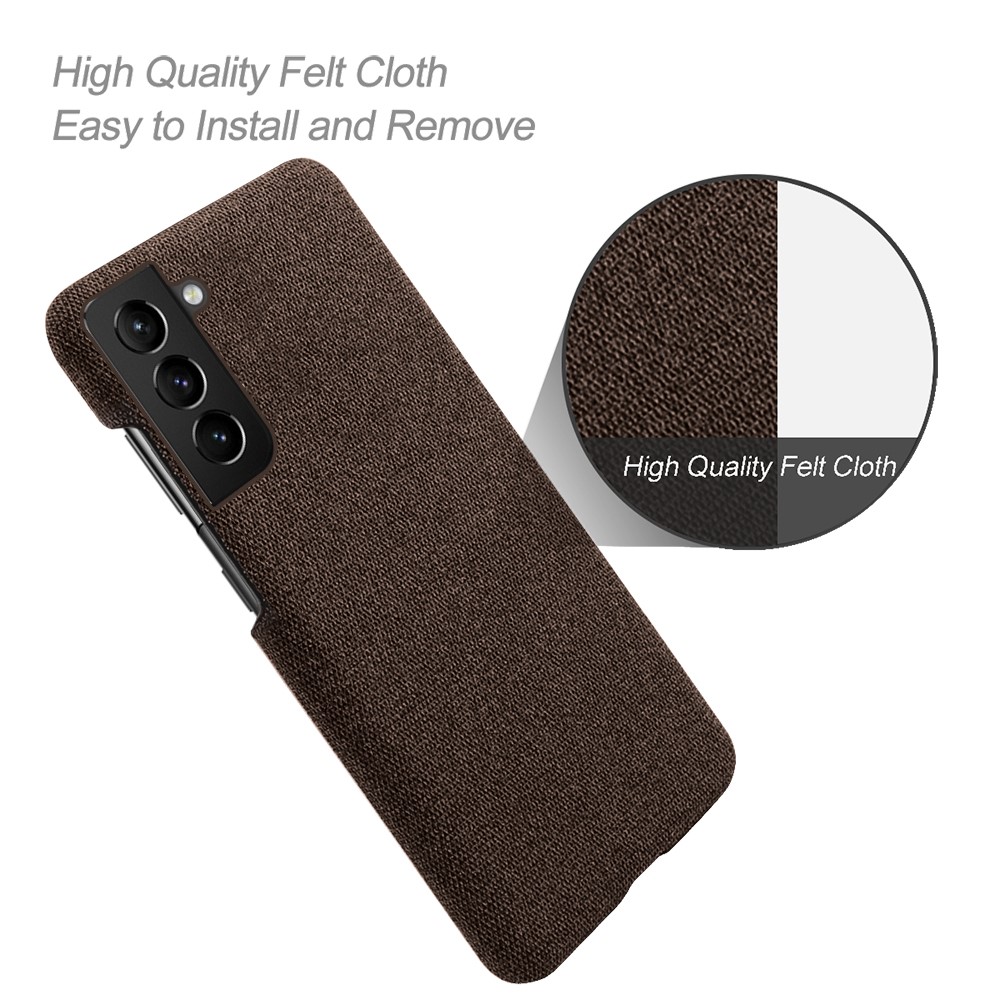 KSQ KSQ Samsung Galaxy S22 Plus Skal Tygbelagt Brun
