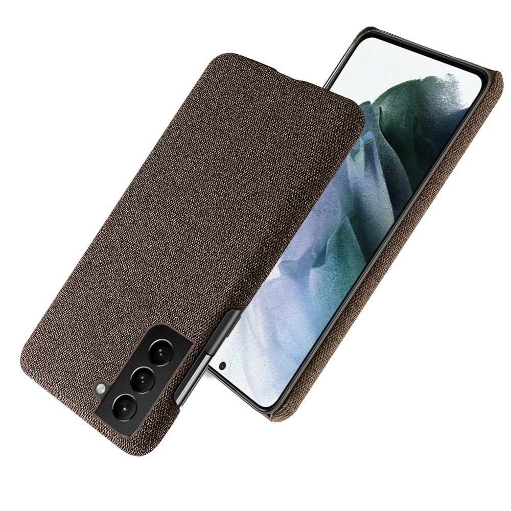 KSQ KSQ Samsung Galaxy S22 Plus Skal Tygbelagt Brun