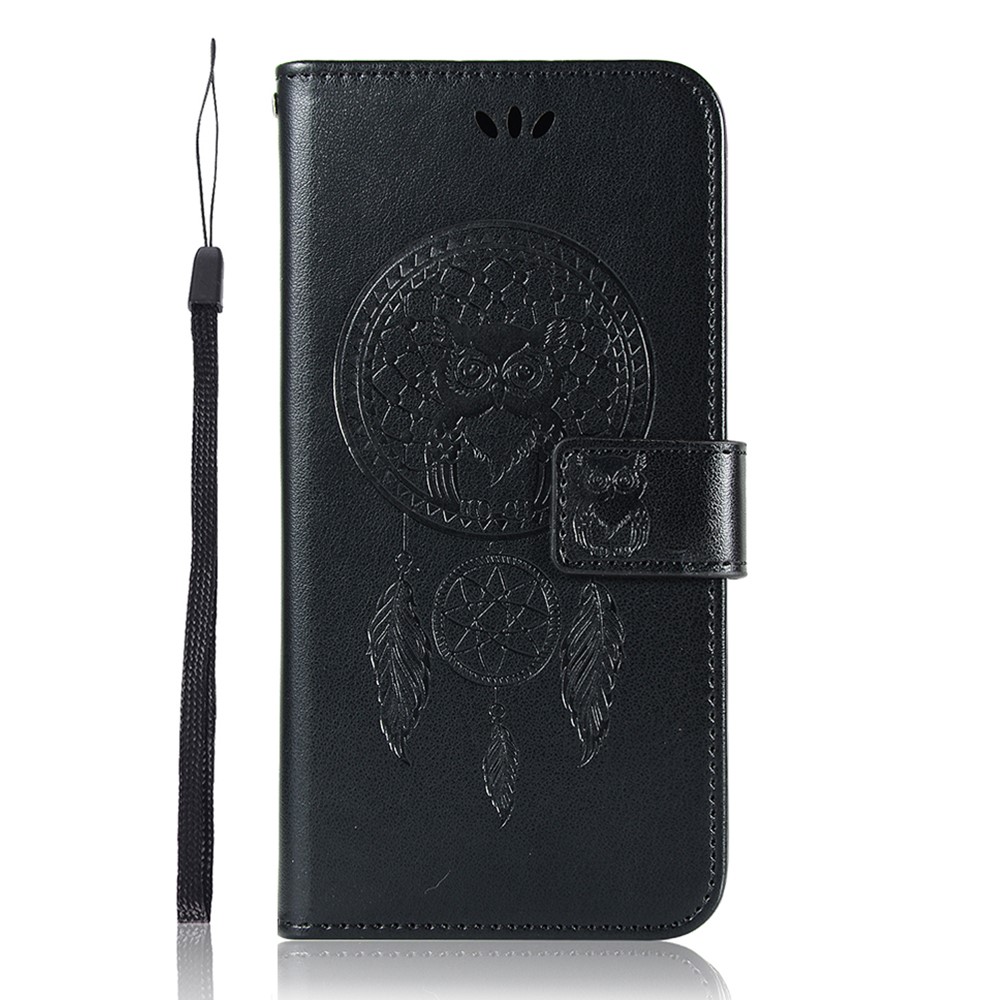  Samsung Galaxy S22 Plus Fodral Owl Dreamcatcher Svart
