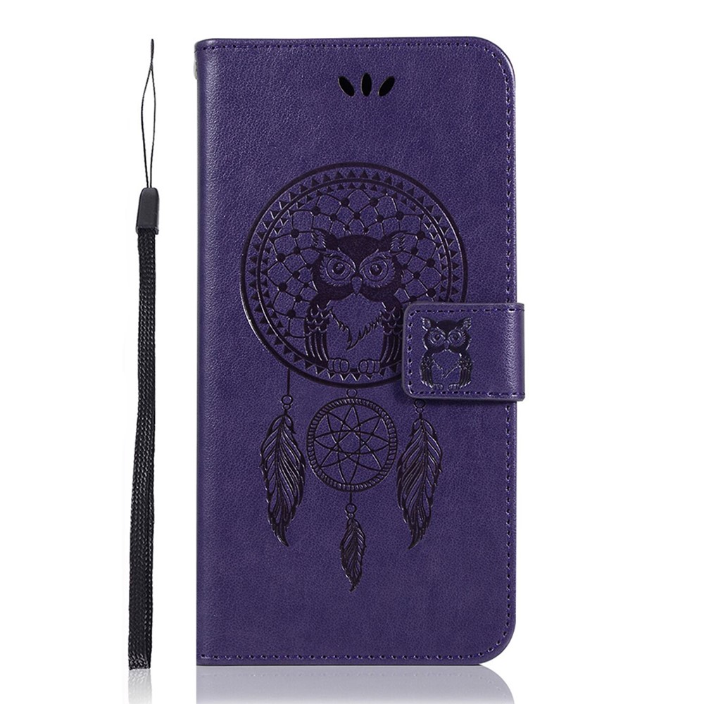  Samsung Galaxy S22 Plus Fodral Owl Dreamcatcher Lila