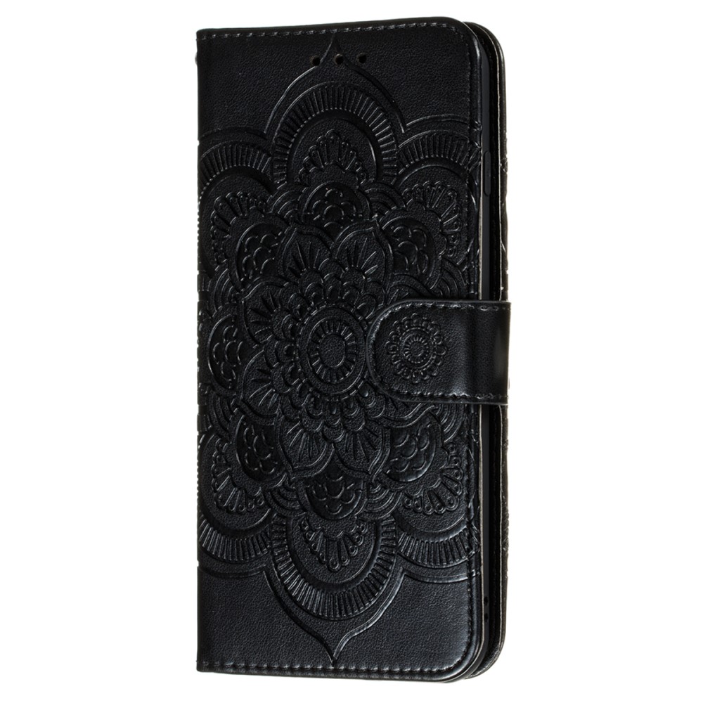  Samsung Galaxy S22 Plus Fodral Mandala Flower Svart