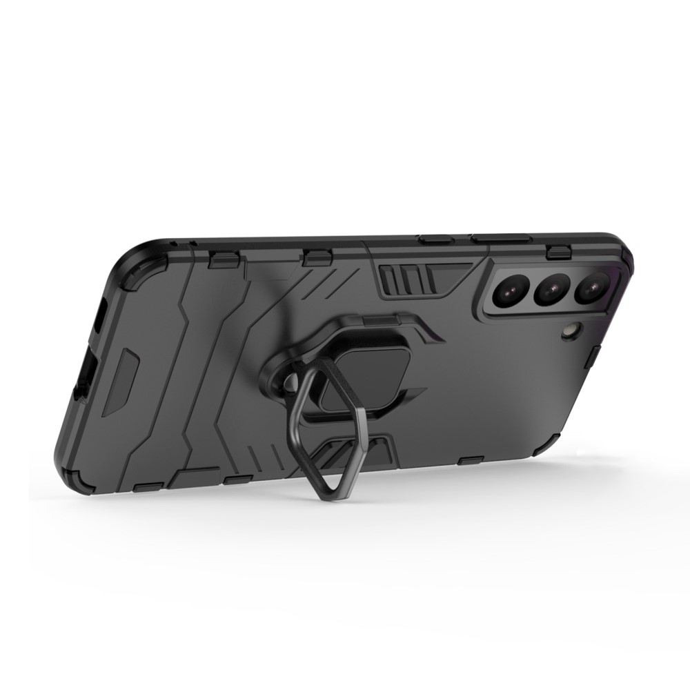  Samsung Galaxy S22 Plus Skal Ring Hybrid Armor Svart