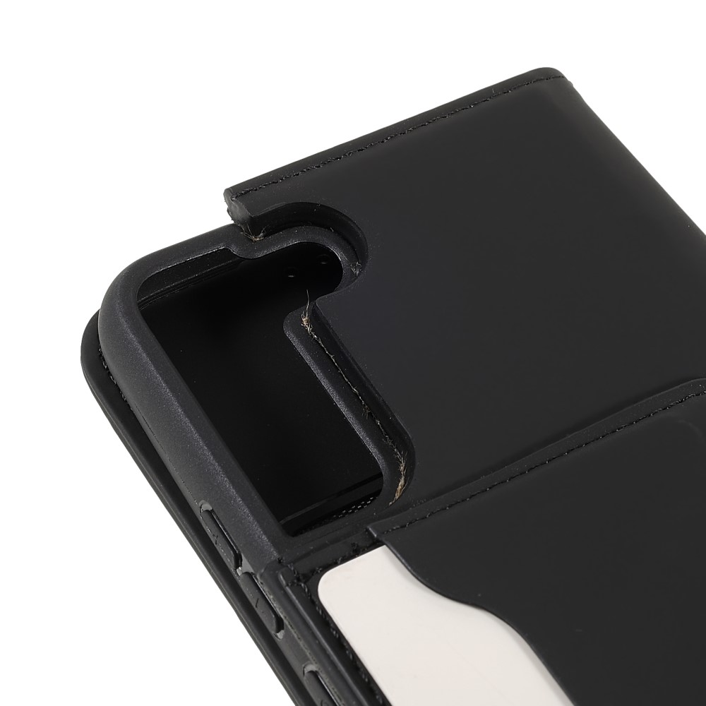  Samsung Galaxy S22 Plus Fodral Flip Med Kortfack Svart