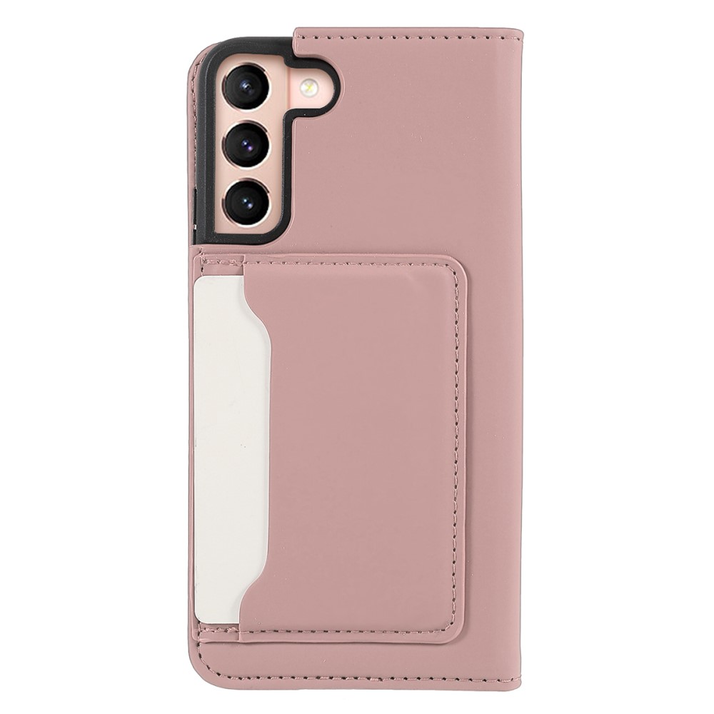  Samsung Galaxy S22 Plus Fodral Flip Med Kortfack Roséguld