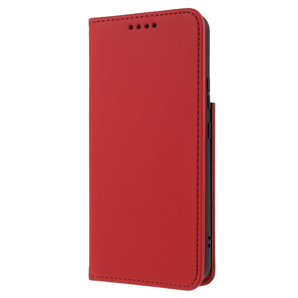  Samsung Galaxy S22 Plus Fodral Flip Med Kortfack Röd