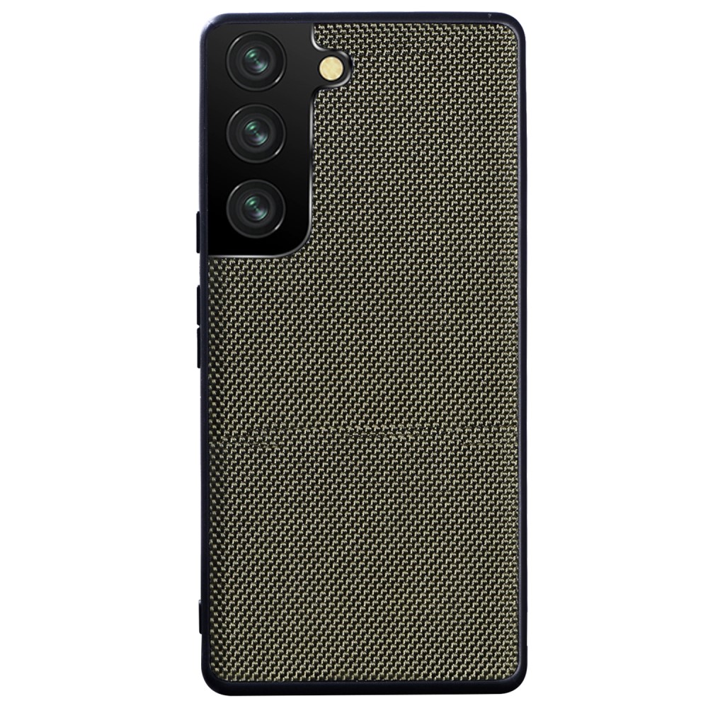  Samsung Galaxy S22 Plus Skal Nylontäckt TPU Grön