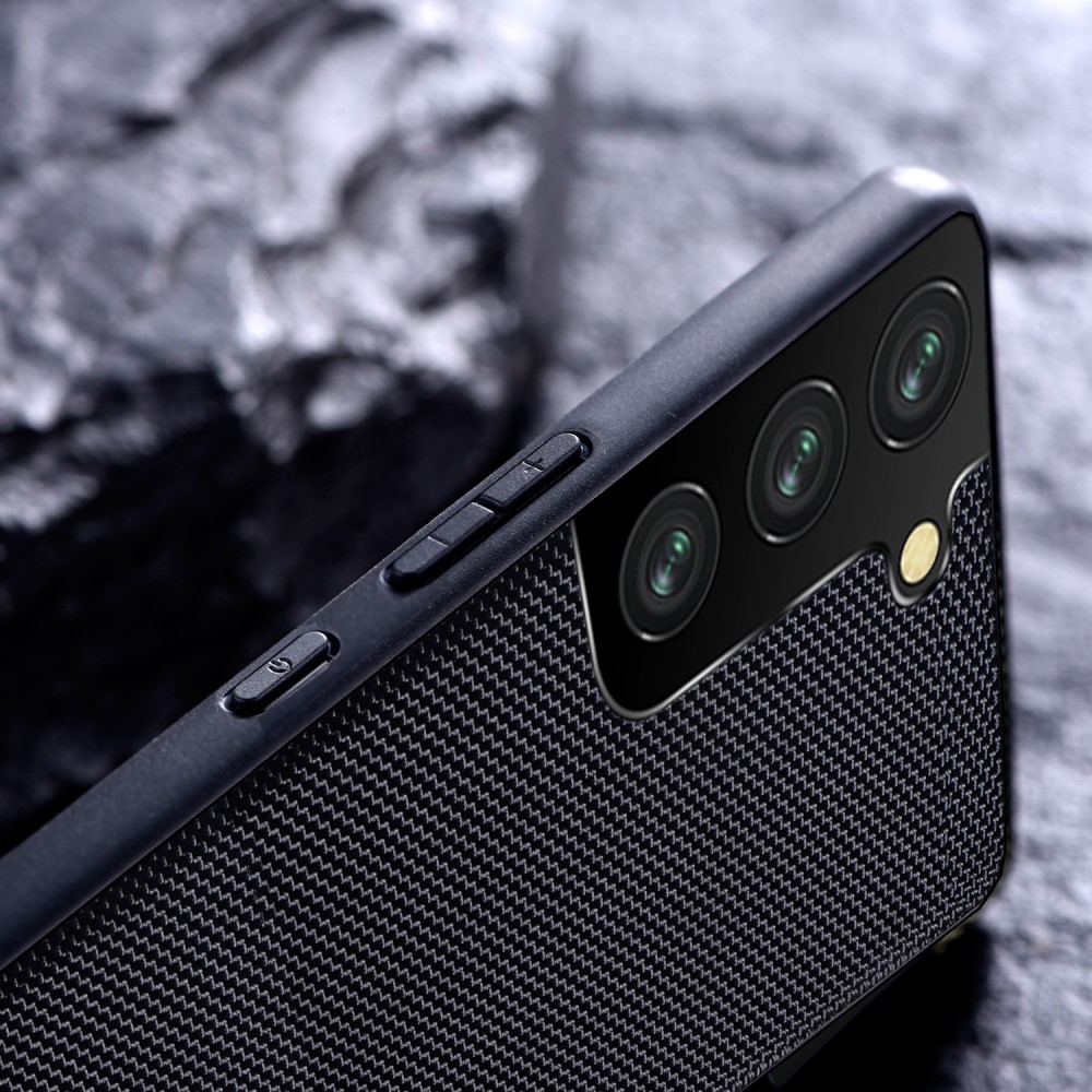  Samsung Galaxy S22 Plus Skal Nylontäckt TPU Grön