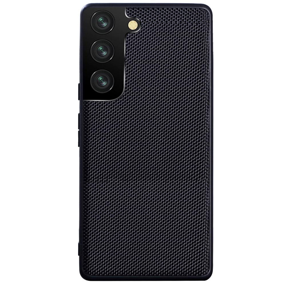  Samsung Galaxy S22 Plus Skal Nylontäckt TPU Svart