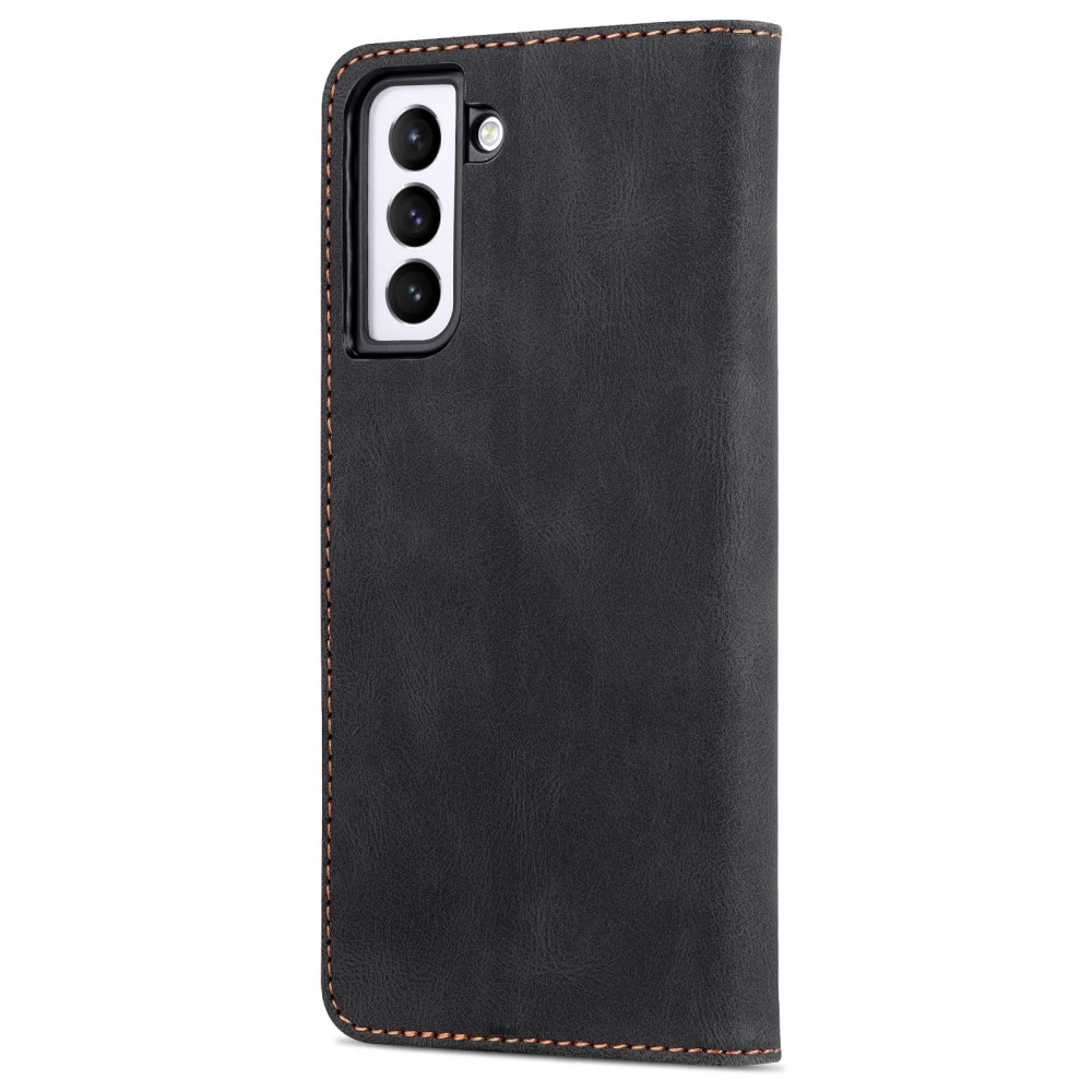 AZNS AZNS Samsung Galaxy S22 Plus Fodral Retro Textur Svart