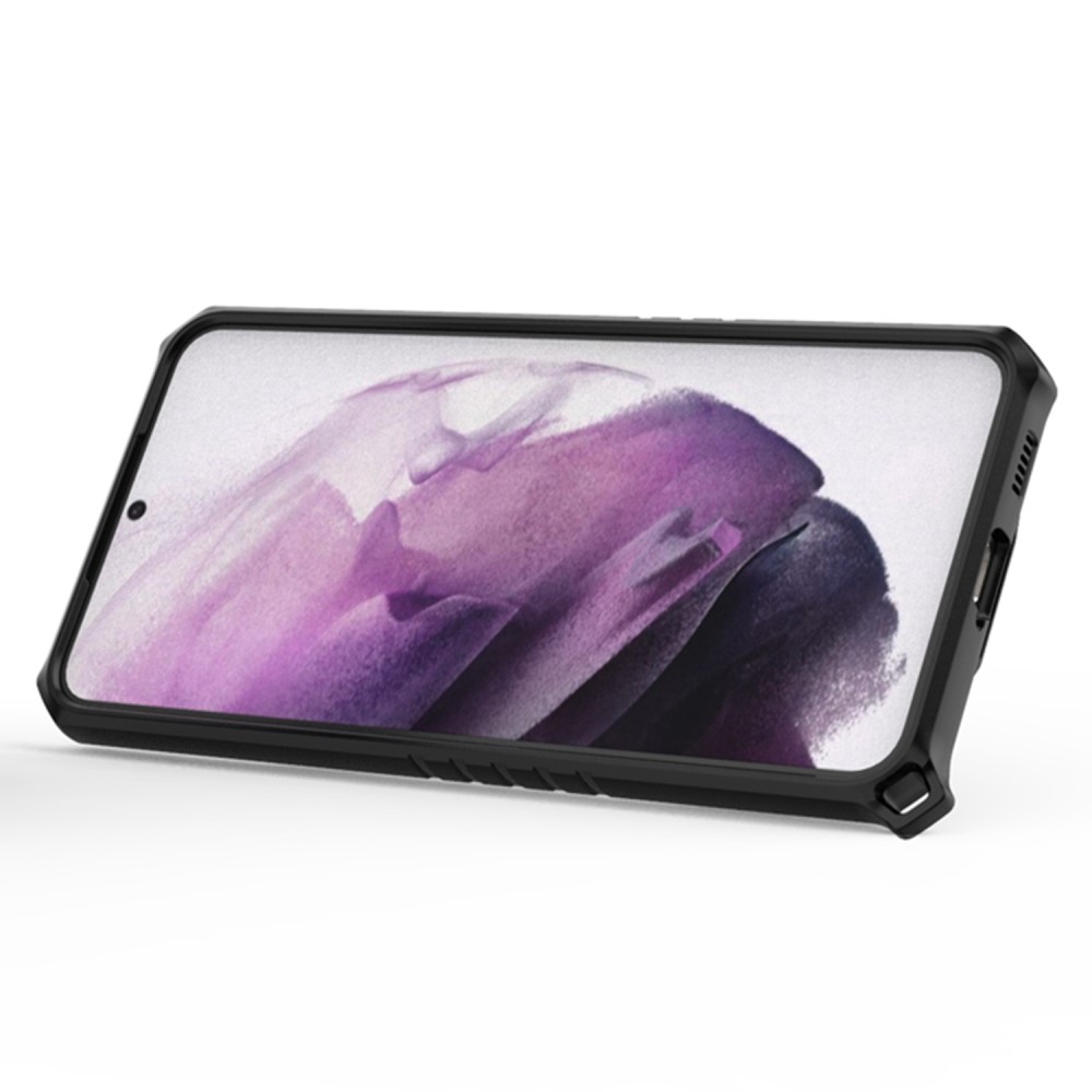  Samsung Galaxy S22 Plus Skal Hybrid Shockproof Ring Blå