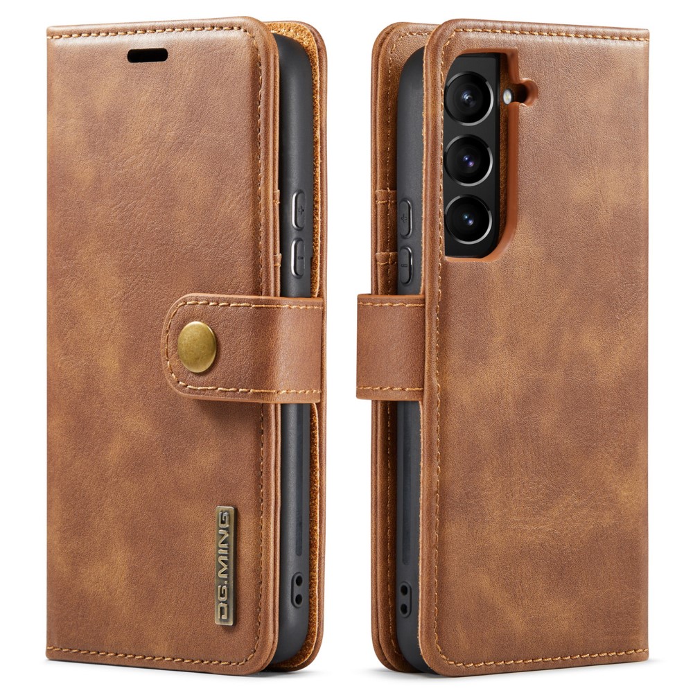 DG.MING DG.MING Samsung Galaxy S22 Plus Fodral 2in1 Magnet Fodral / Skal Brun