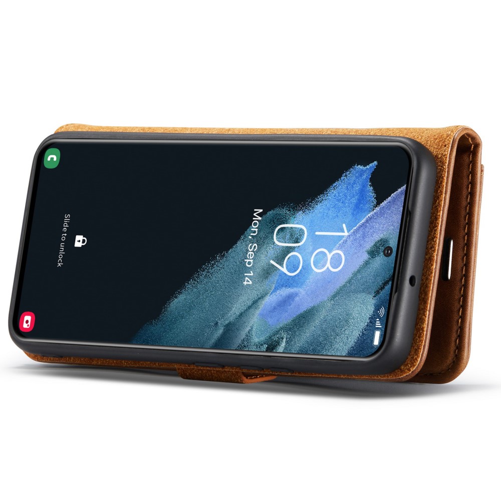 DG.MING DG.MING Samsung Galaxy S22 Plus Fodral 2in1 Magnet Fodral / Skal Brun