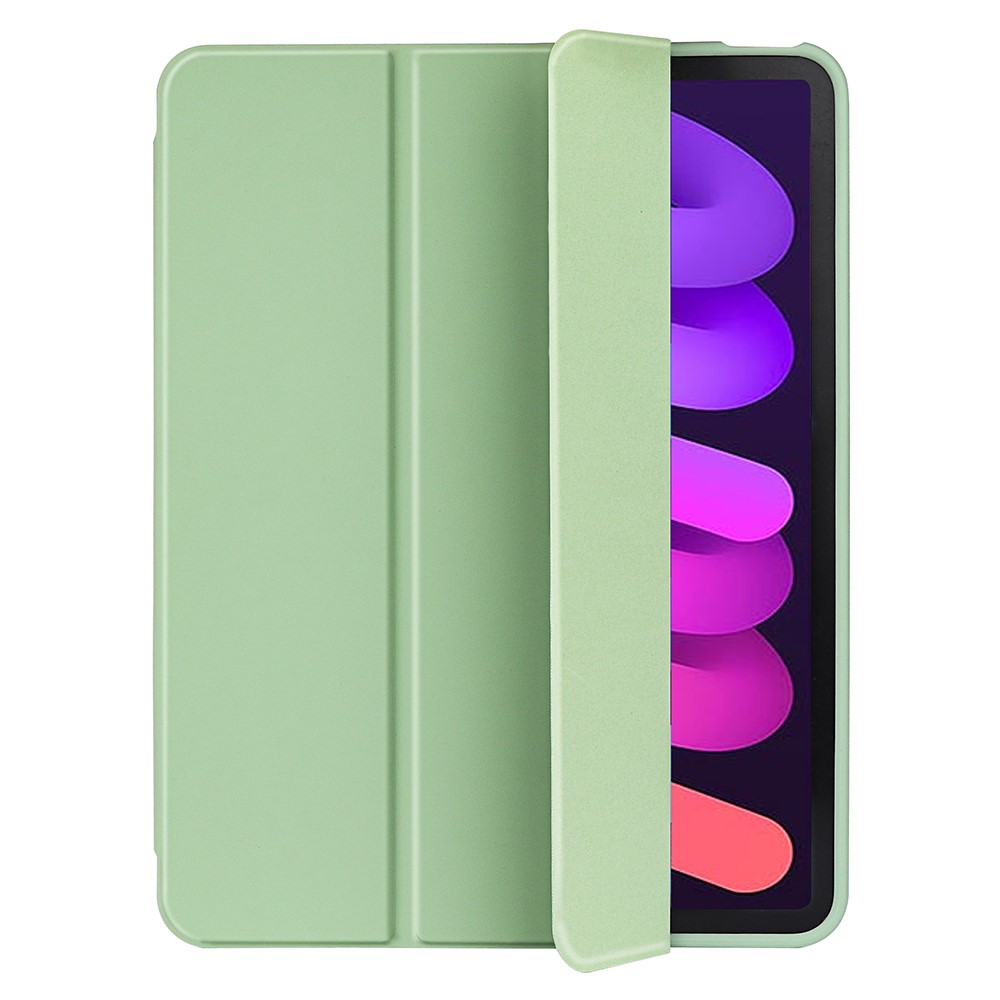 iPad Mini 2024/2021 Fodral Tri-Fold Pennhållare Grön