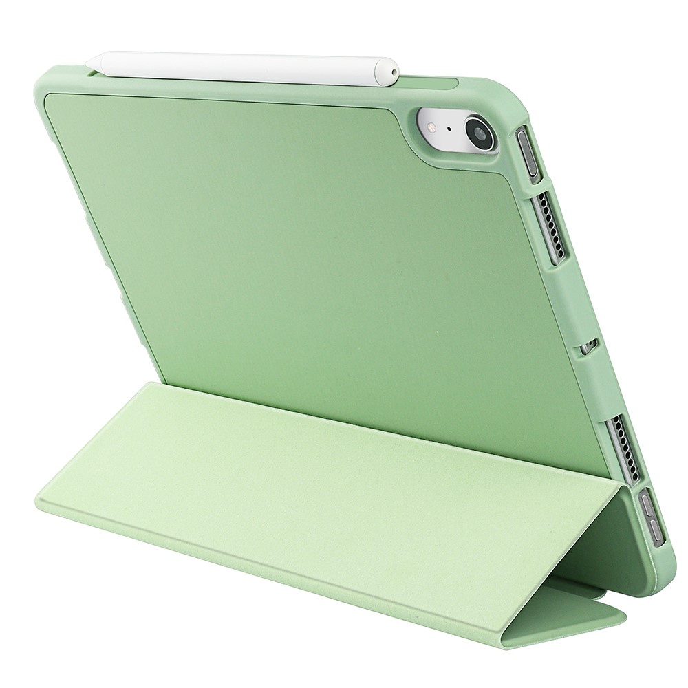  iPad Mini 2024/2021 Fodral Tri-Fold Pennhållare Grön