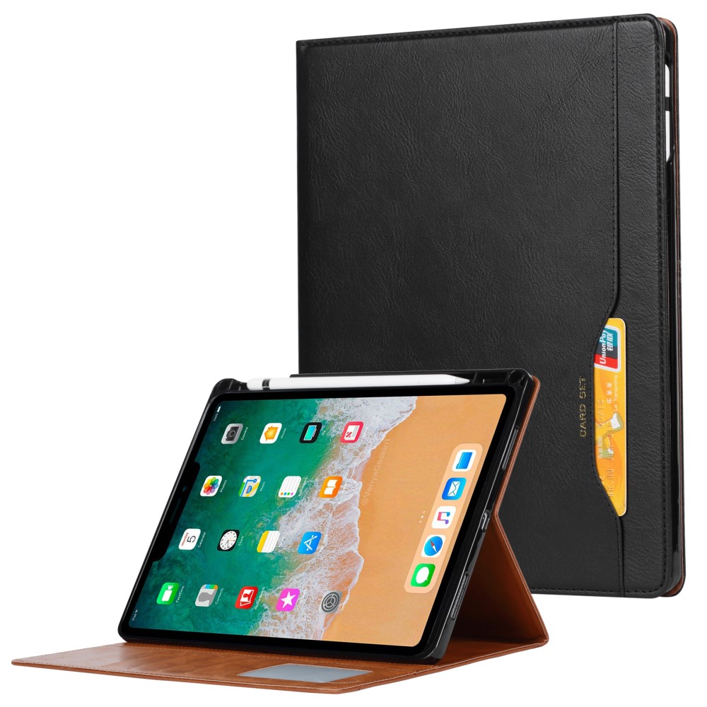  iPad Mini 2024/2021 Fodral Pennhållare Och Frontficka Svart