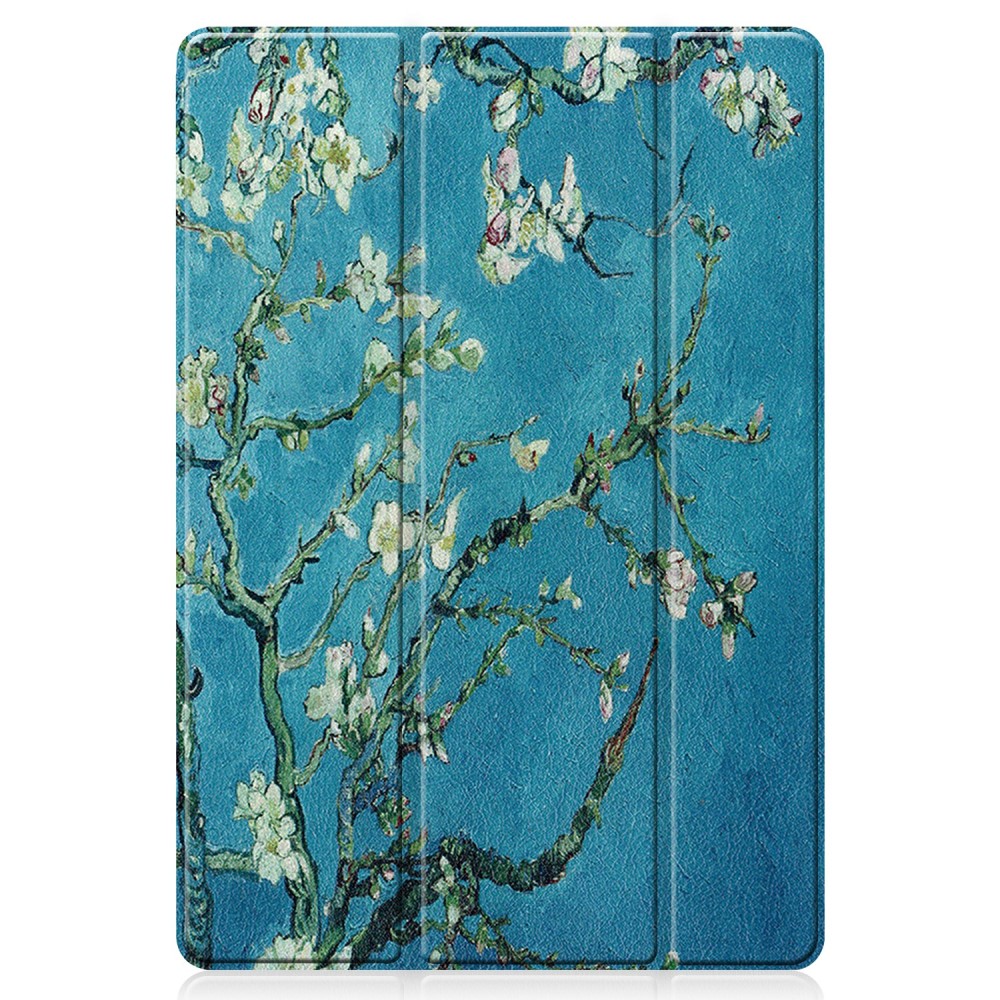  Samsung Galaxy Tab S7 Plus / Tab S8 Plus Fodral Tri-Fold Pennhållare