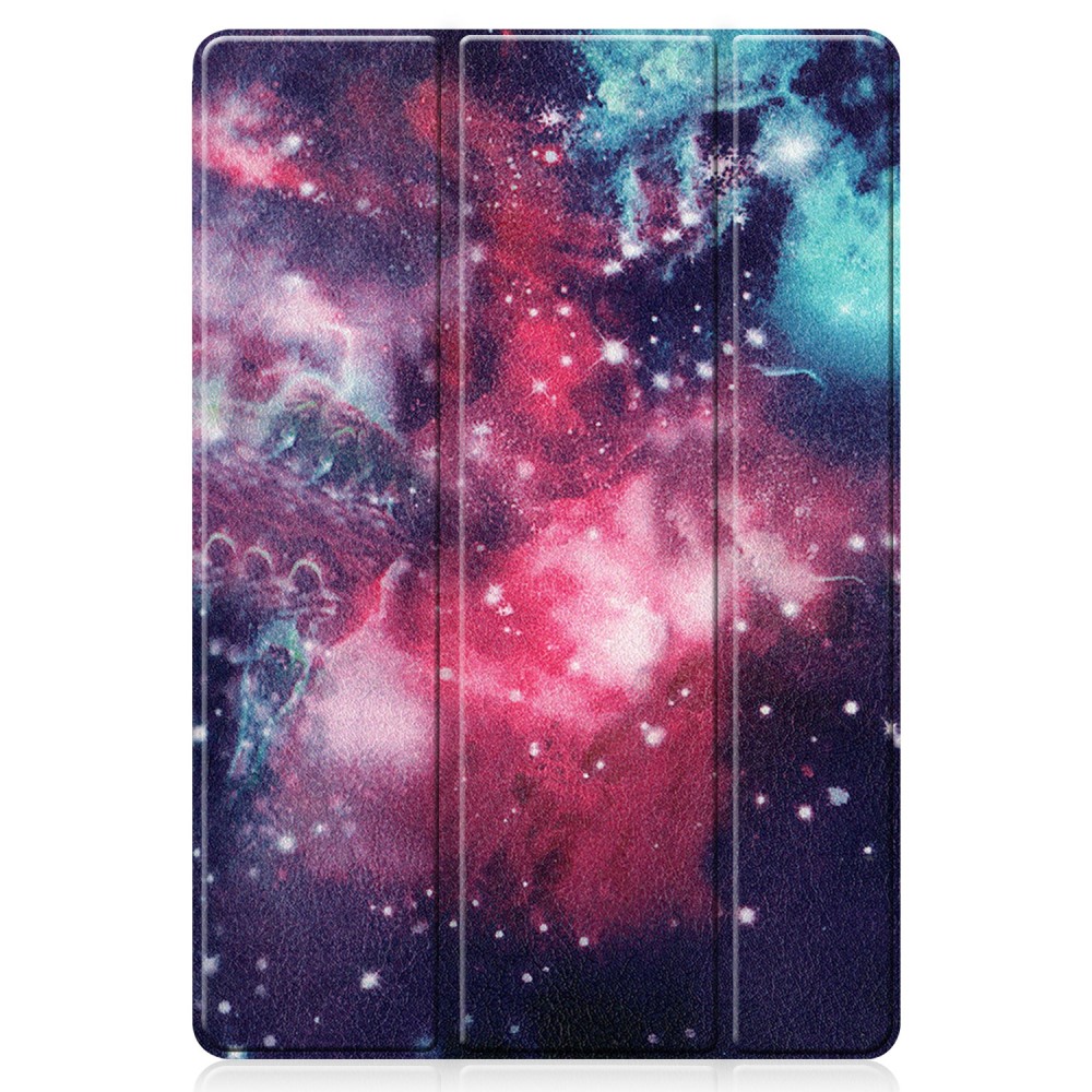  Samsung Galaxy Tab S7 Plus / Tab S8 Plus Fodral Tri-Fold Pennhållare