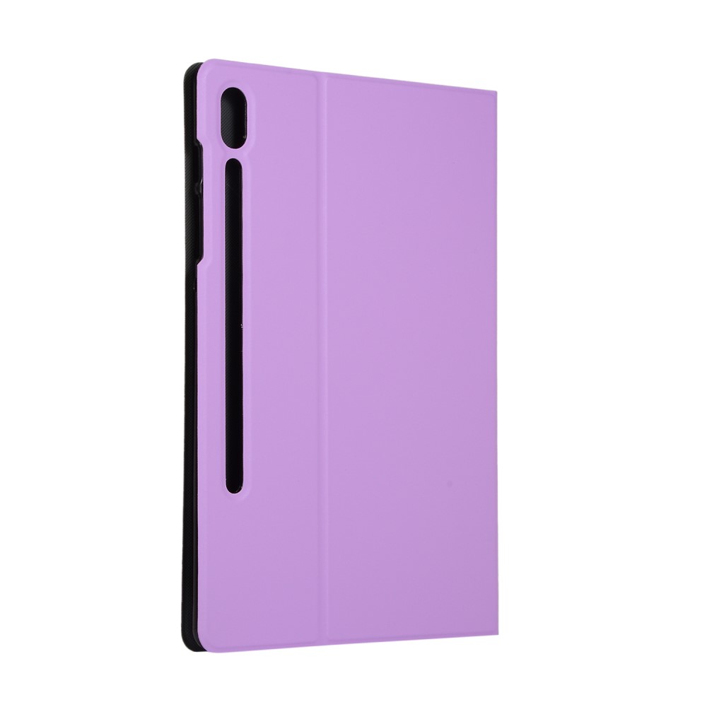  Samsung Galaxy Tab S7 Plus / Tab S8 Plus Fodral Case Stand Lila