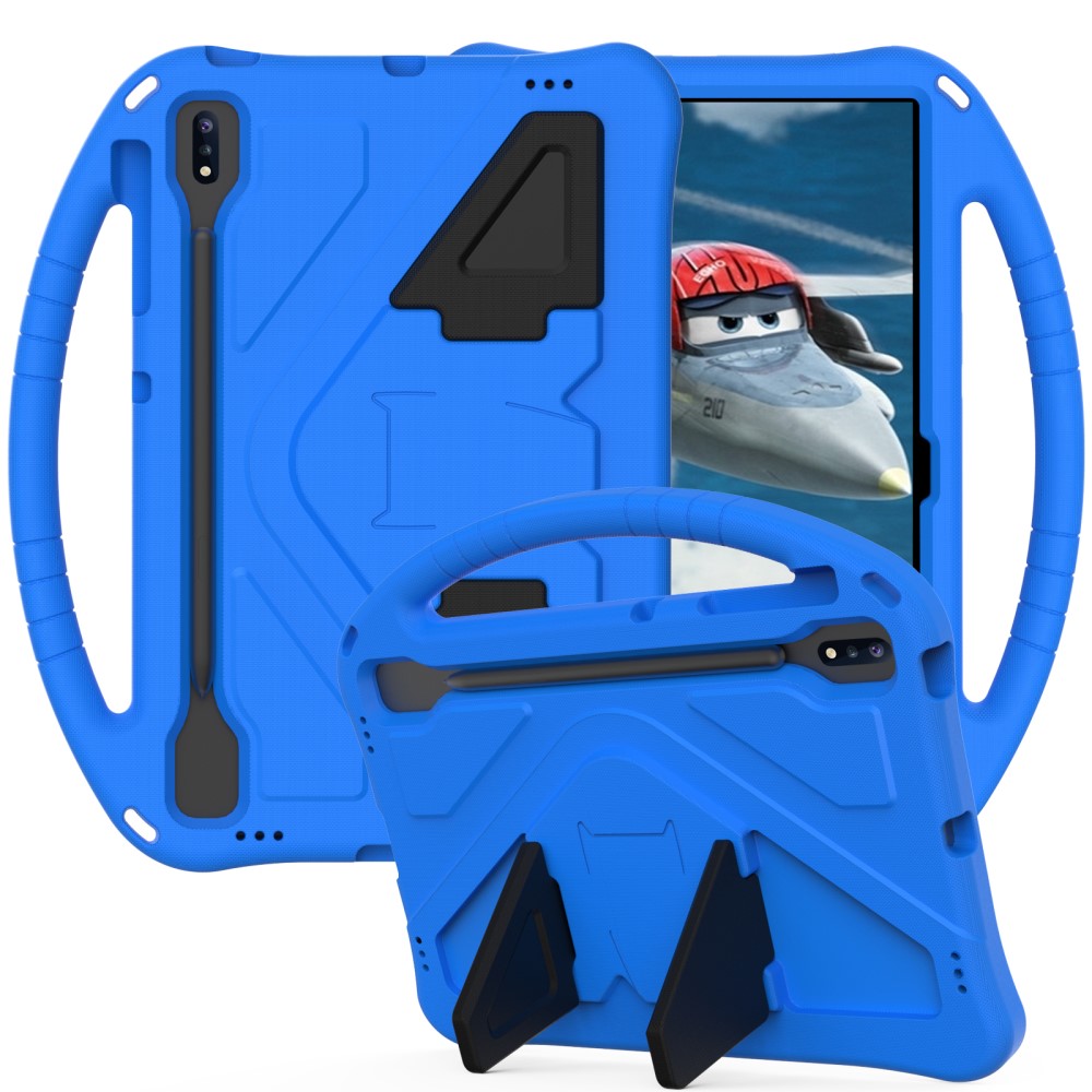 Samsung Galaxy Tab S7 FE/S7 Plus/S8 Plus Fodral Skal EVA Blå