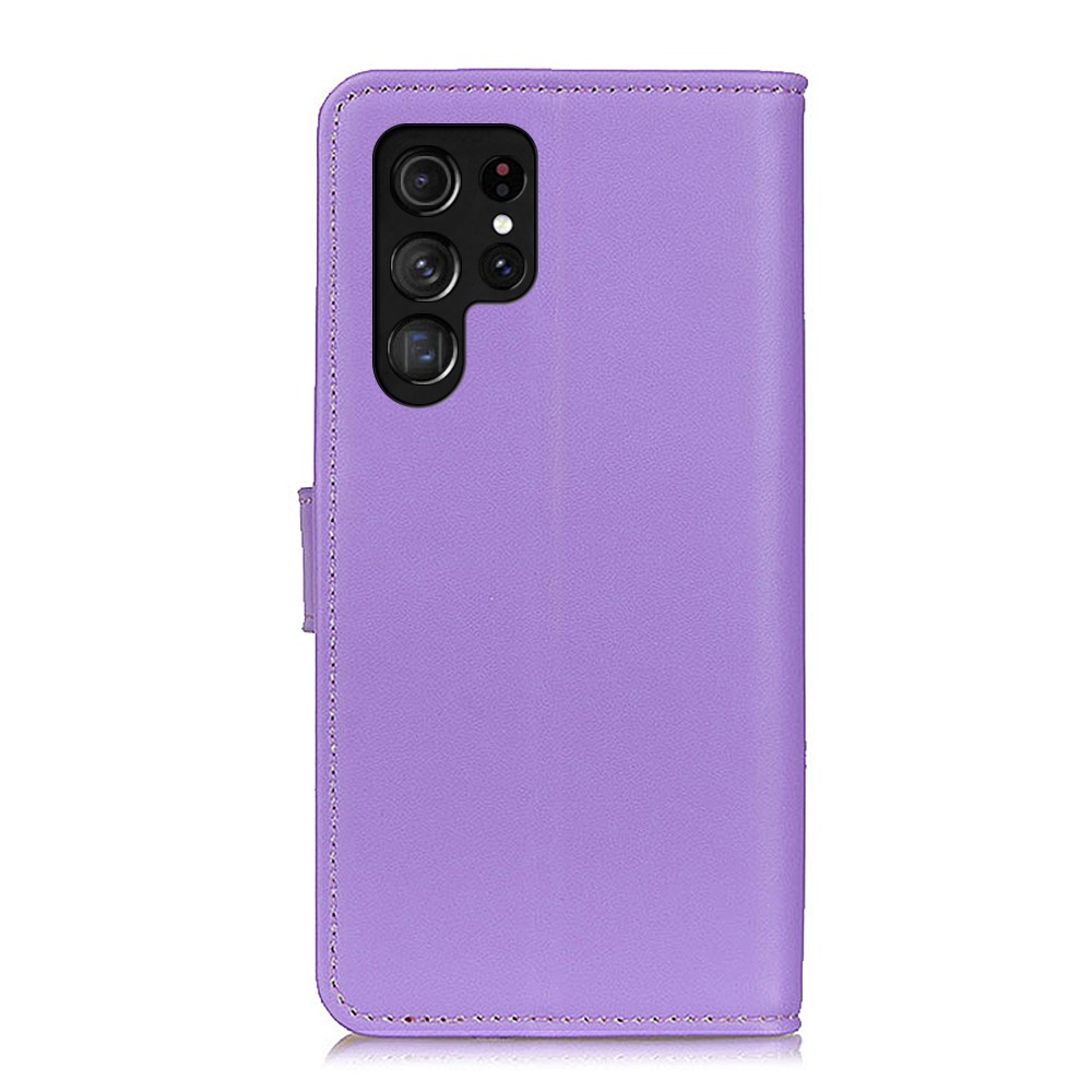  Samsung Galaxy S22 Ultra Fodral Läder Lila