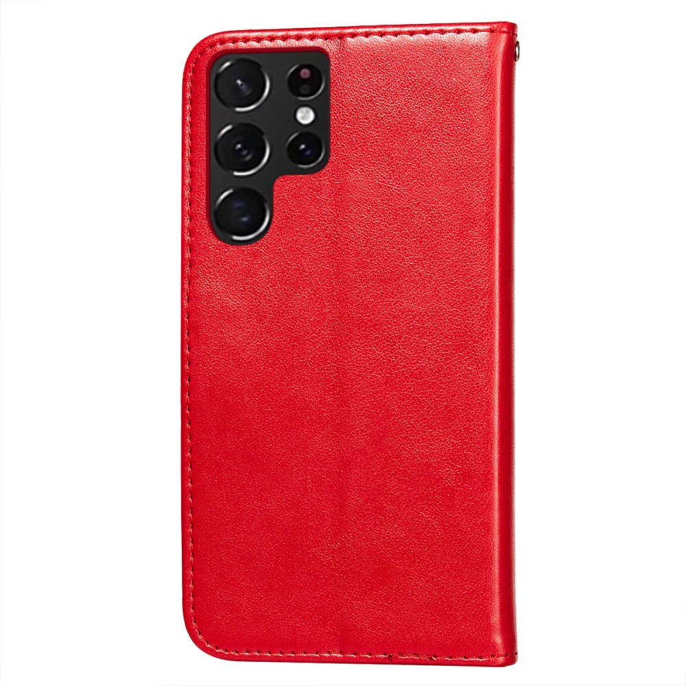  Samsung Galaxy S22 Ultra Fodral Solid Röd