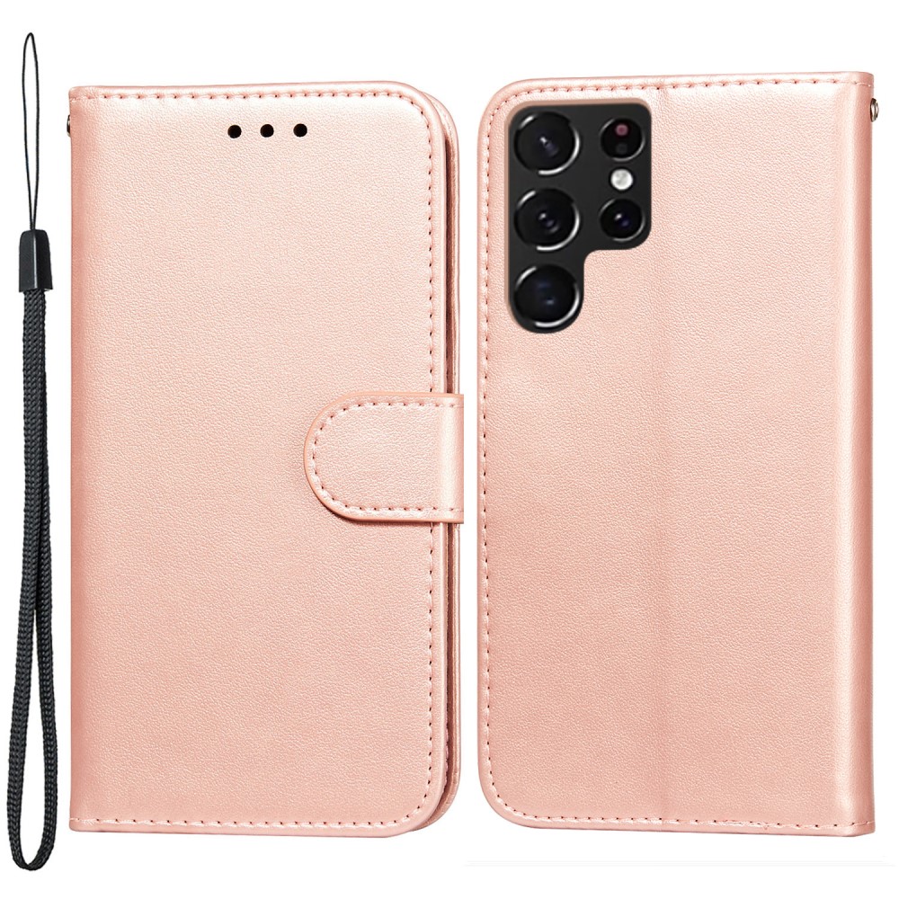  Samsung Galaxy S22 Ultra Fodral Solid Roséguld