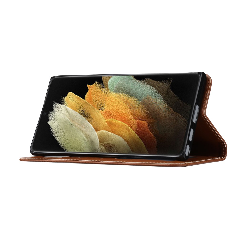  Samsung Galaxy S22 Ultra Fodral Flip Frontficka Svart