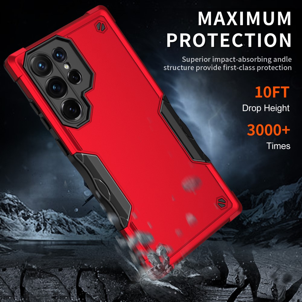  Samsung Galaxy S22 Ultra Skal Shockproof Hybrid Roséguld