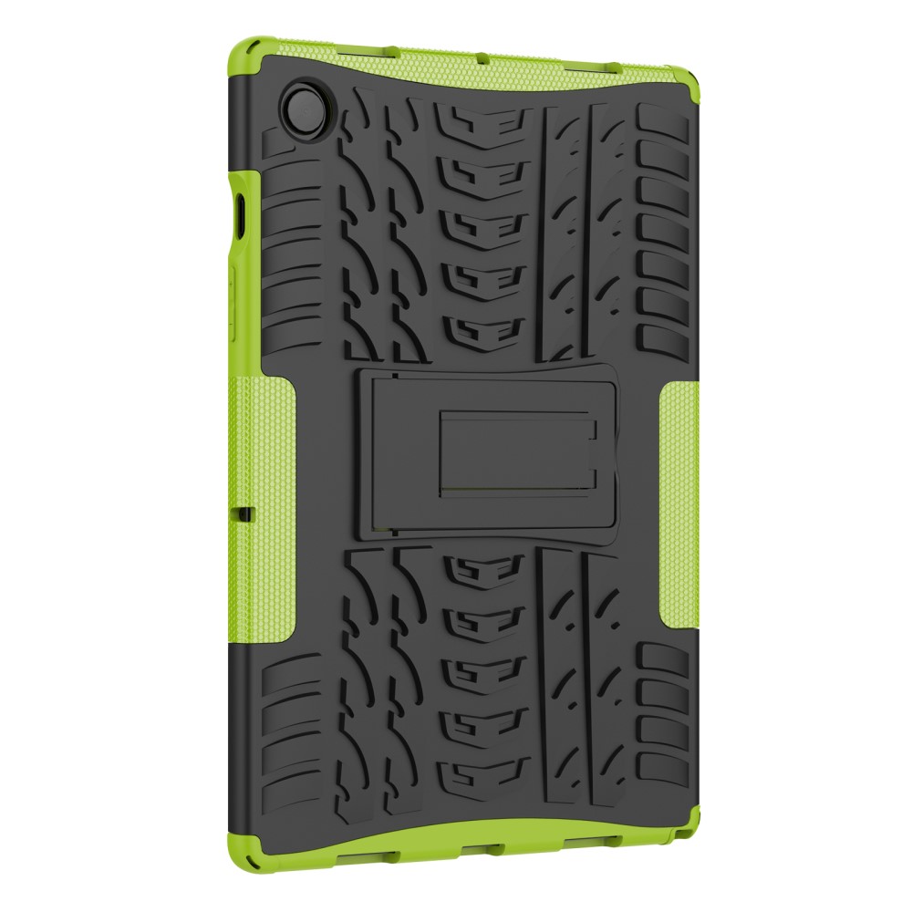  Samsung Galaxy Tab A8 10.5 (2021) Skal Rugged Kickstand Armor Grön