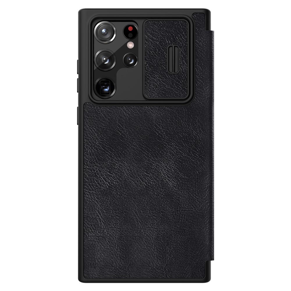 NILLKIN NILLKIN Samsung Galaxy S22 Ultra Fodral Qin Series Svart