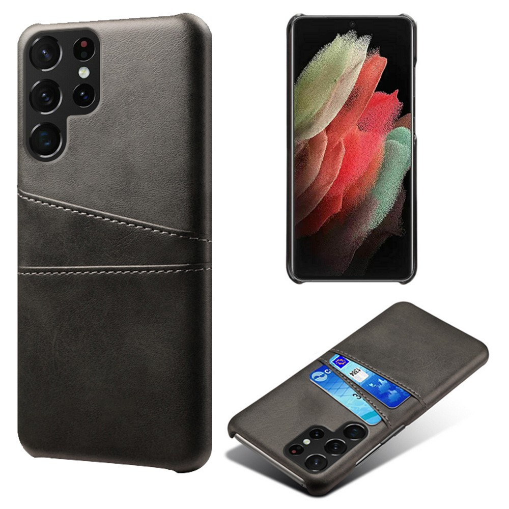  Samsung Galaxy S22 Ultra Skal Kortfack Svart