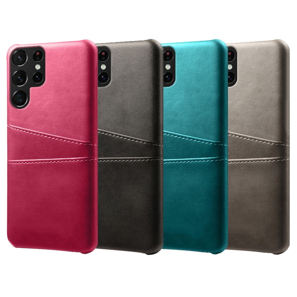  Samsung Galaxy S22 Ultra Skal Kortfack Svart