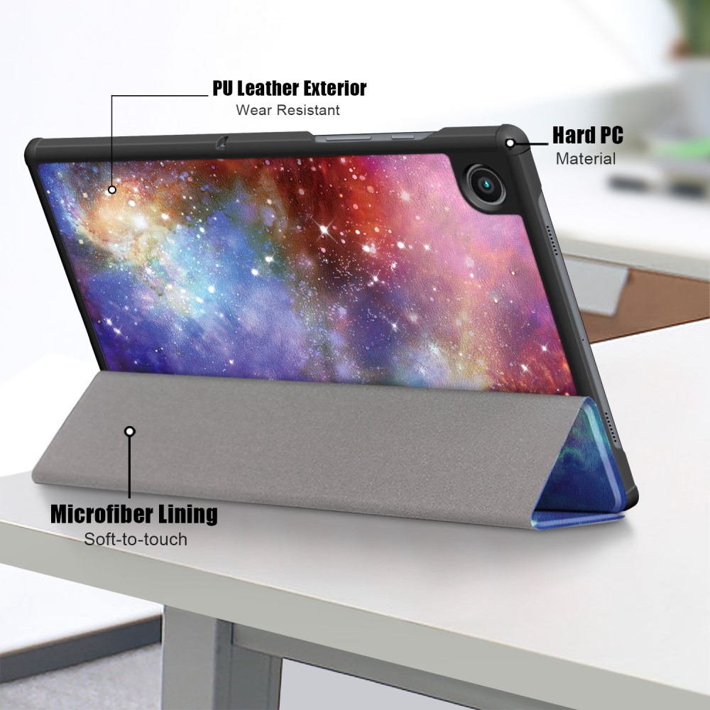  Samsung Galaxy Tab A8 10.5 (2021) Fodral Tri-Fold Cosmic Space