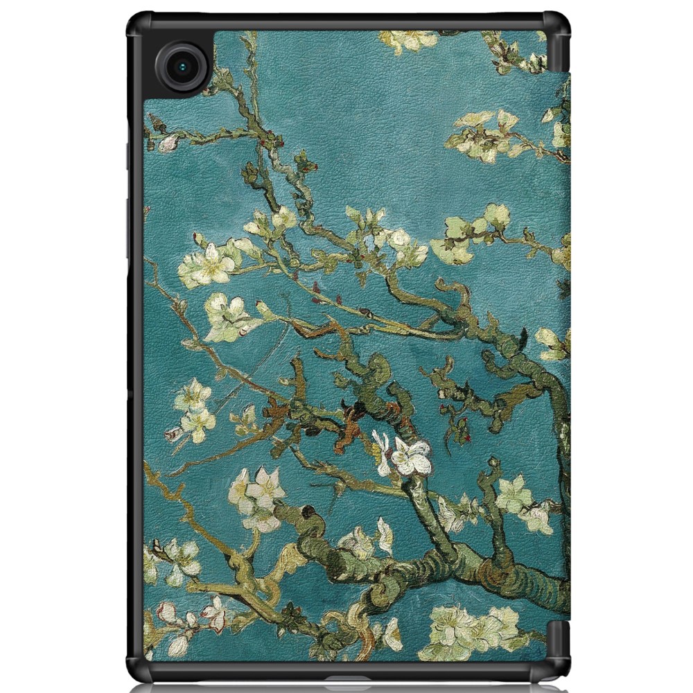  Samsung Galaxy Tab A8 10.5 (2021) Fodral Tri-Fold Peach Blossom